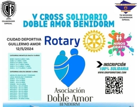 V Cross Solidarity Double Love Benidorm