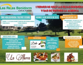 Las Rejas Benidorm & the restaurant Pintxos la Alberca host the 1st Summer Golf Tournament