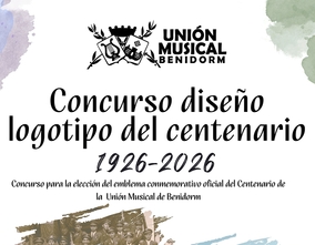 On the occasion of the centenary of the Benidorm Musical Union, a contest is being held to design its logo.