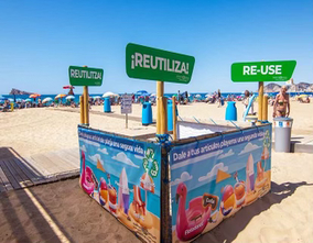Benidorm Launches Recycling Point for Beach Items on Levante Beach