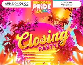 'Closing Party' Benidorm Pride Festival 